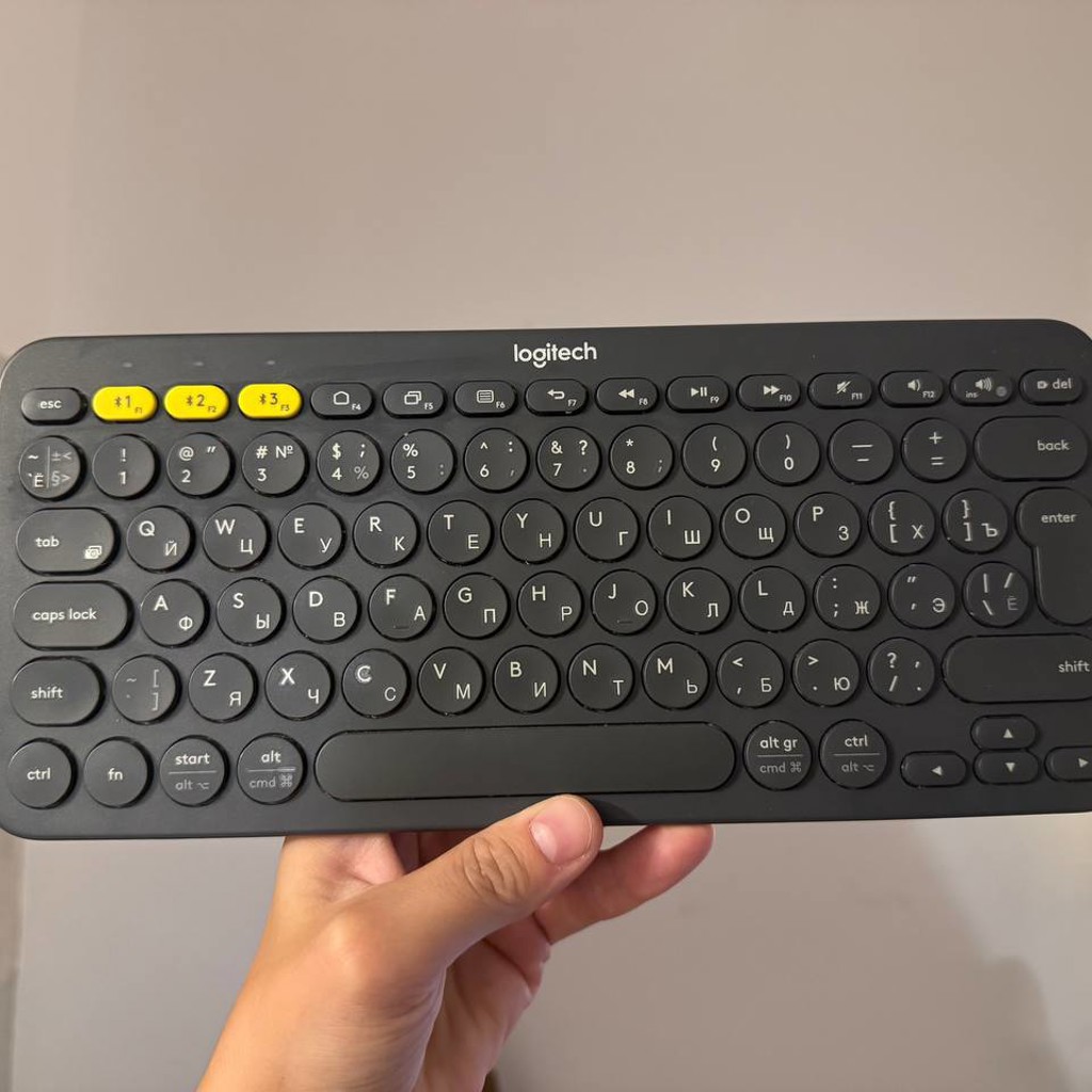 Беспроводная клавиатура Logitech K380 Grey