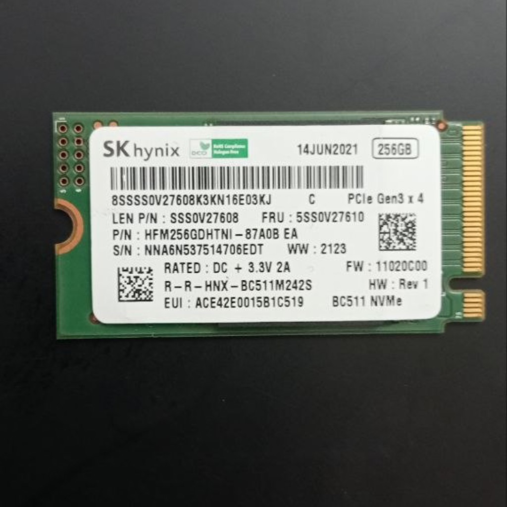 SSD M.2 NVMe 256GB