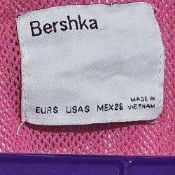Ветровка Bershka Windbreaker Ombre Pink - фото 3