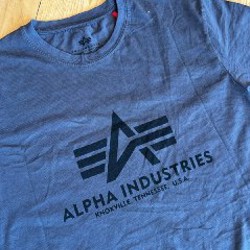Футболка Alpha Industries черная - фото 2