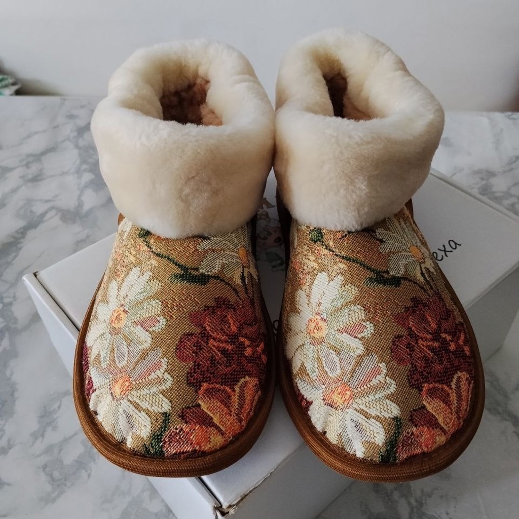 Тёплые домашние тапочки