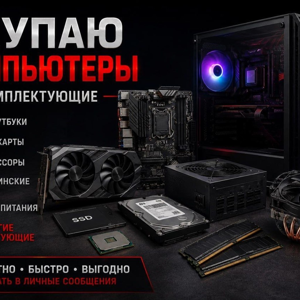 Скупка компьютеров и комплектующих