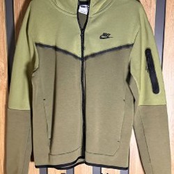 Nike Tech Fleece + меховой жилет - фото 3
