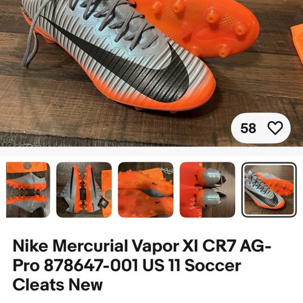 Бутсы Nike Mercurial Vortex III CR7 FG
