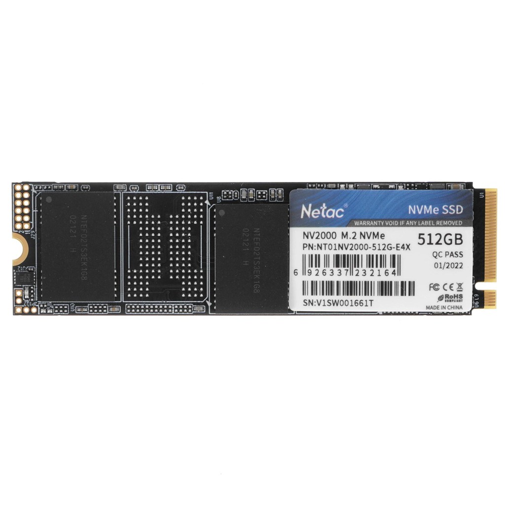 SSD NETAC 512 GB NV2000