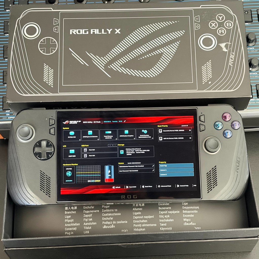 Asus ROG Ally X RC72LA Z1 Extreme