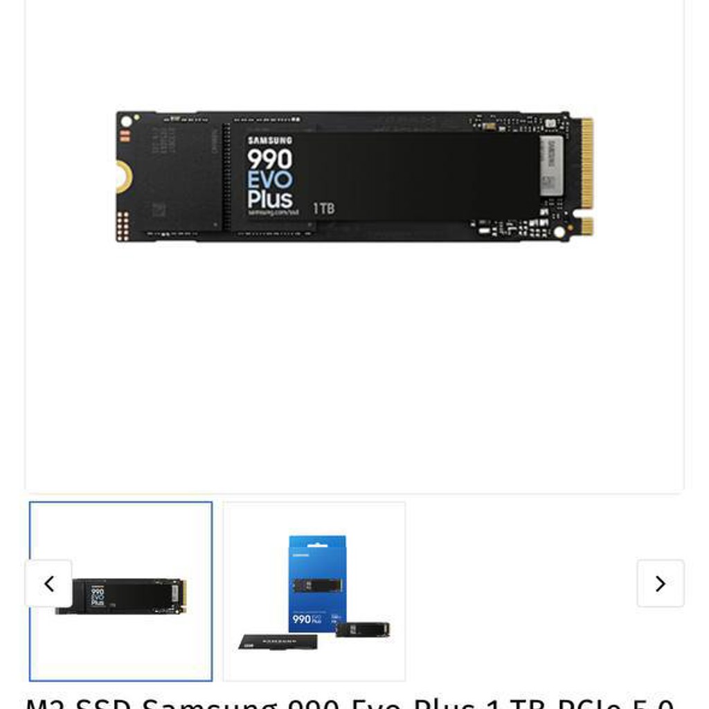 Samsung 990 EVO PLUS SSD