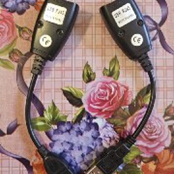USB удлинитель через патчкорд RJ-45 - фото 5