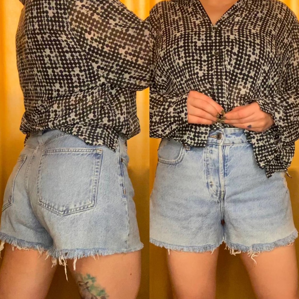 Джинсовые шорты H&M