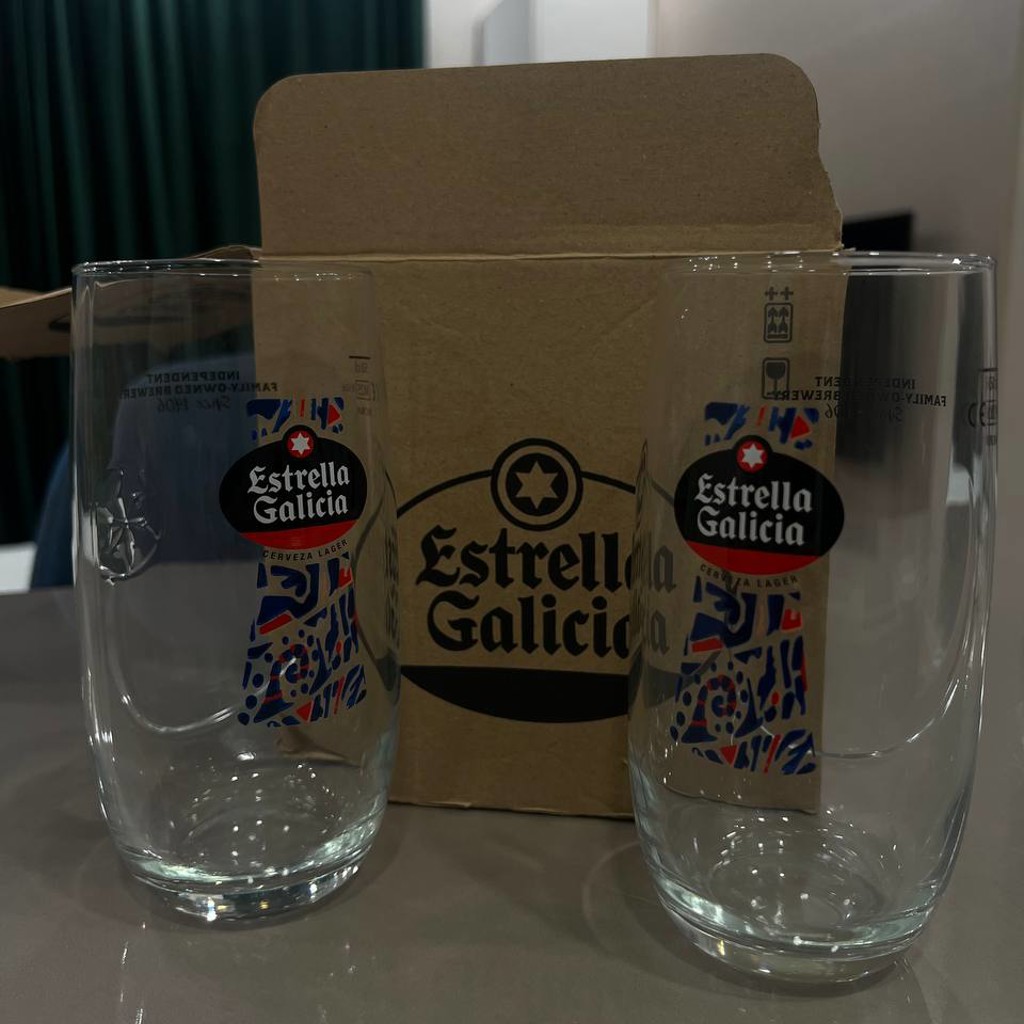 Бокалы Estrella Galicia