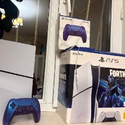 PS5 с контроллером Chroma Indigo - фото 3