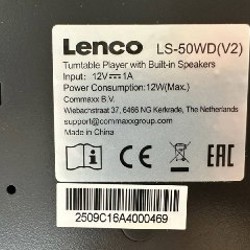 Виниловый проигрыватель Lenco LS-50 - фото 3