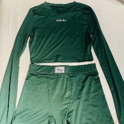 ЗЕЛЁНОЕ ПЛАТЬЕ ZARA - фото 8