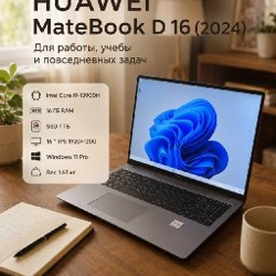 Ноутбук HUAWEI MateBook D16 - фото 1