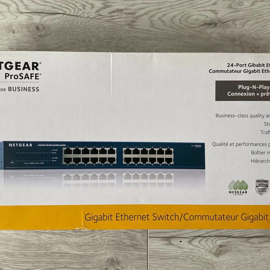 Коммутатор NETGEAR ProSAFE JGS524