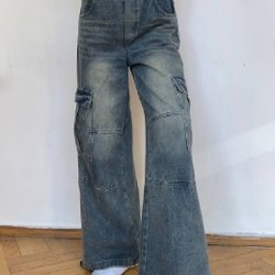 Джинсы карго - фото 1
