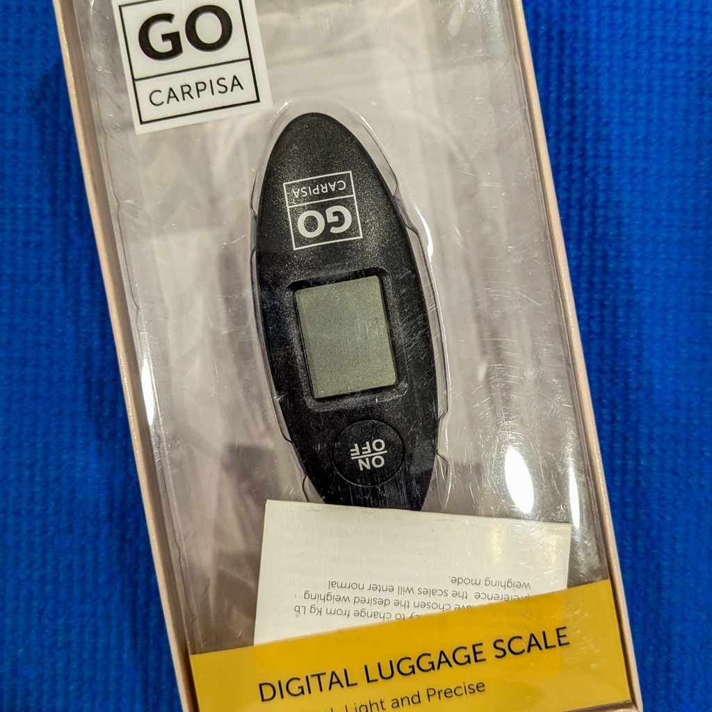 Весы для багажа Go Carpisa Digital Luggage Scale