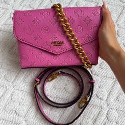Сумка Guess Zanelle Mini Cross Body Flap - фото 4