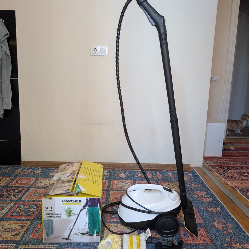 Паровой очиститель/отпариватель Karcher SC 3 Easy Fix White
