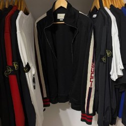 Gucci Technical Jersey Track Jacket - фото 1