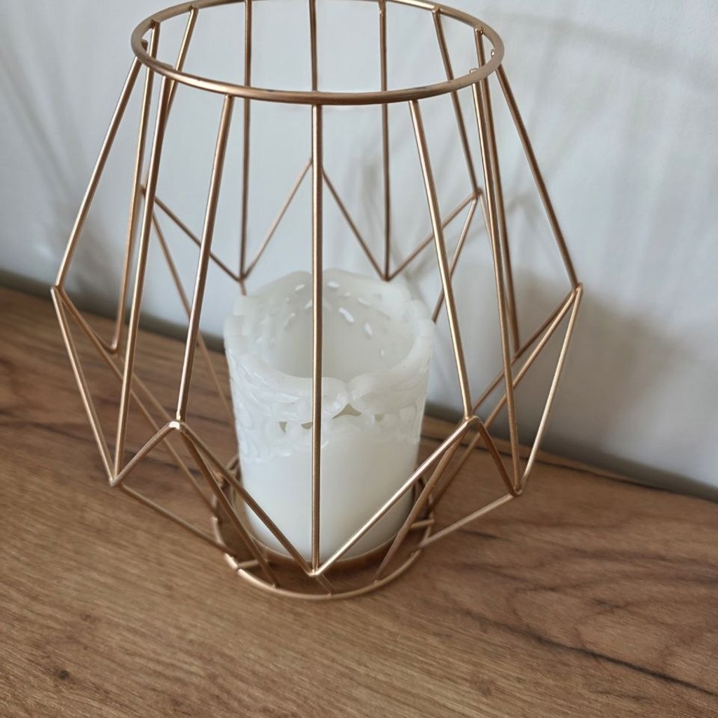 Подсвечник с LED свечкой