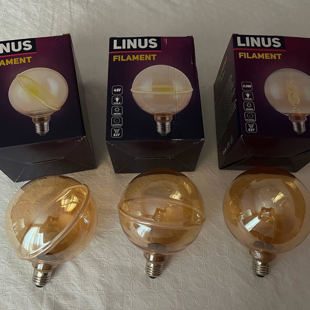 Декоративные лампы LINUS Filament G125