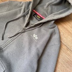 Alpha Industries Zip Hoodie - фото 2
