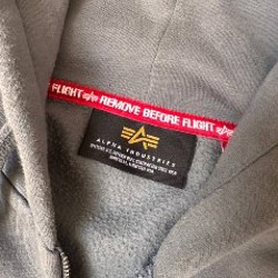 Alpha Industries Zip Hoodie - фото 3