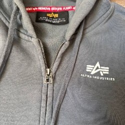 Alpha Industries Zip Hoodie - фото 5