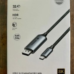 Кабель Ugreen USB-C to Displayport 8k - фото 5