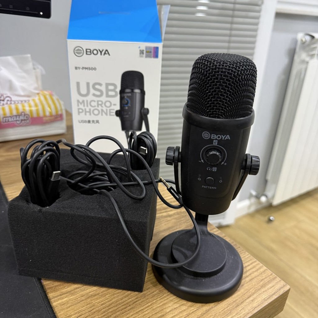USB микрофон BOYA BY-PM500