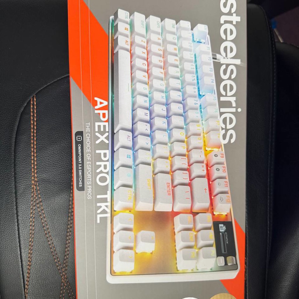 Steel series TKL ApexPro gen 3 white
