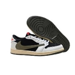 TRAVIS SCOTT x AIR JORDAN 1 LOW «OLIVE» - фото 2