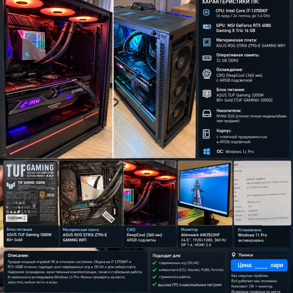 Монитор Alienware