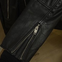 Кожаная куртка Zara - фото 2