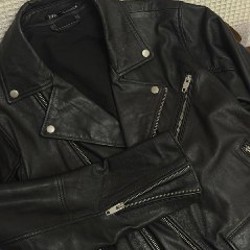 Кожаная куртка Zara - фото 4