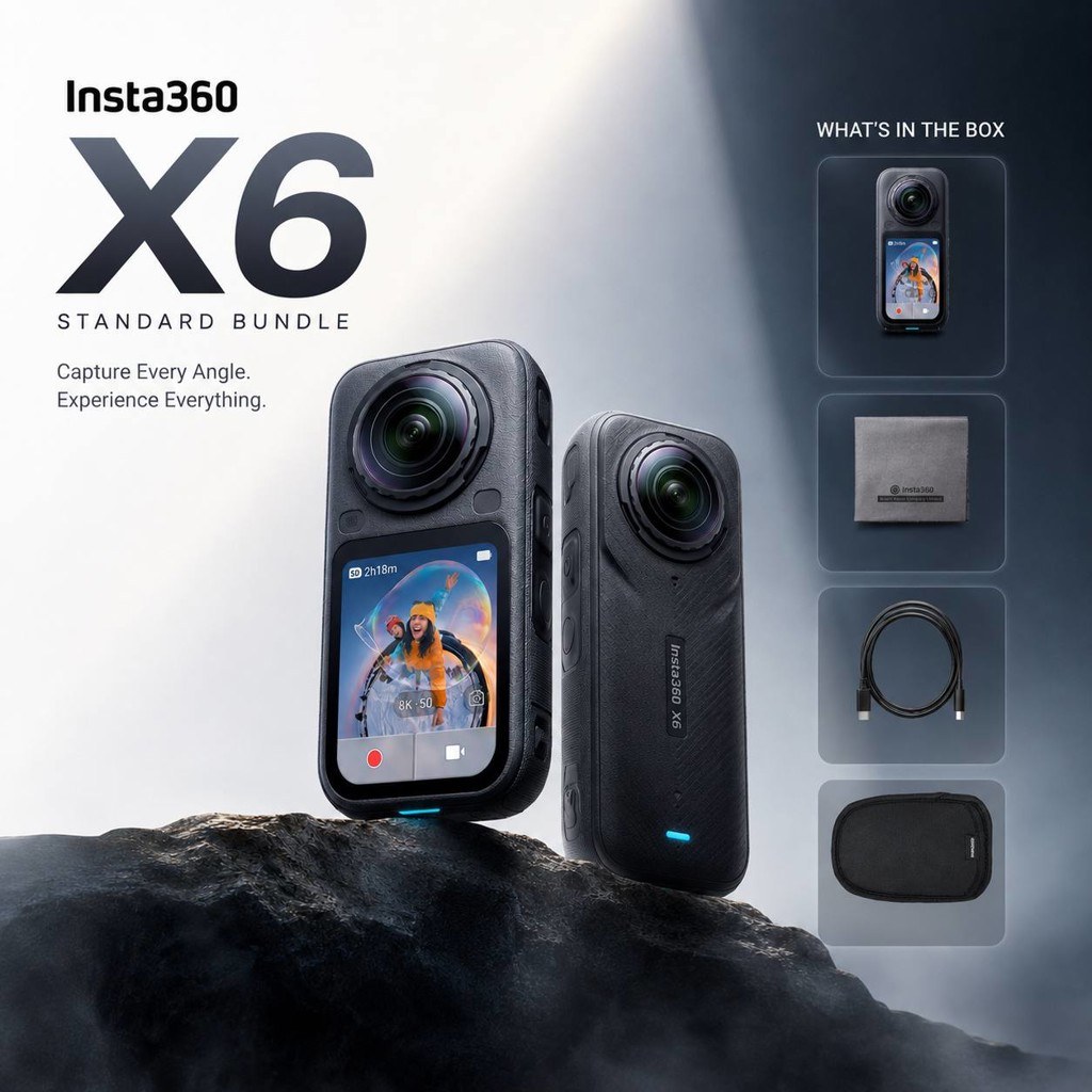 Insta360 X6 - Standard Bundle