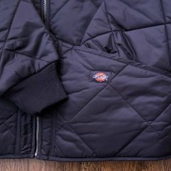 Черная куртка бомбер Dickies - фото 3