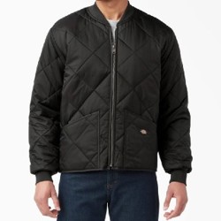 Черная куртка бомбер Dickies - фото 4