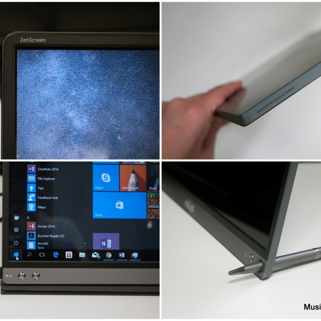 Портативный монитор ASUS ZenScreen MB16AC