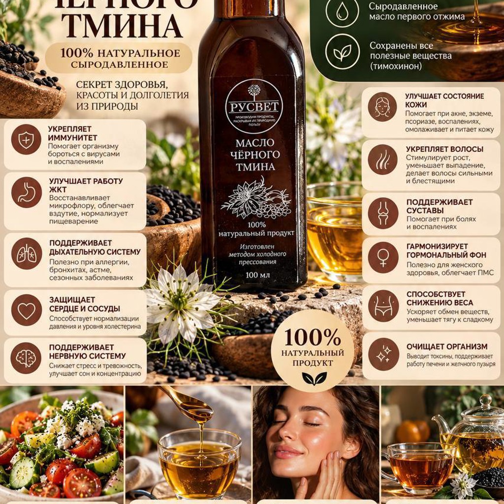 Масло чёрного тмина