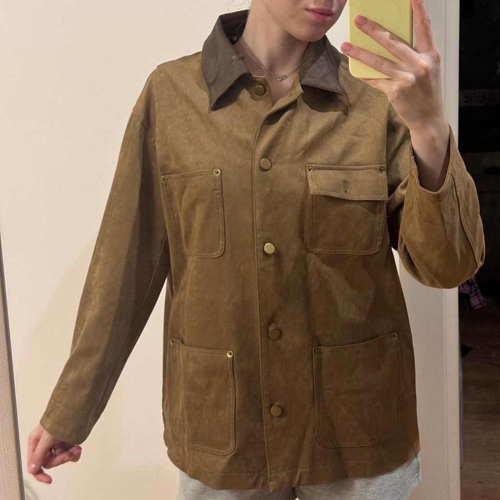 Укороченная бежевая куртка Zara