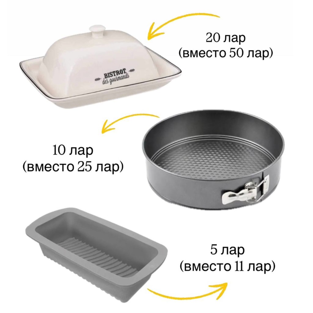 Фарфоровая масленка Secret de Gourmet