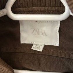Коричневый бомбер Zara - фото 3