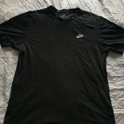 Футболка чёрная Nike - фото 8