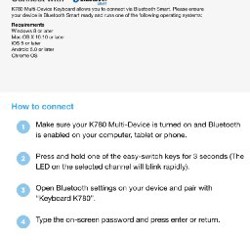Беспроводная клавиатура Logitech K780 Multi-Device - фото 7
