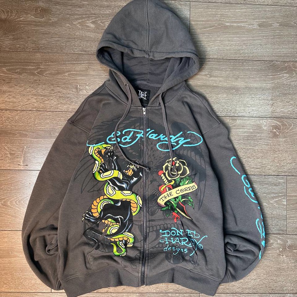 Ed Hardy Zip Hoodie (Rep)