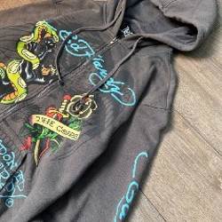 Ed Hardy Zip Hoodie (Rep) - фото 2