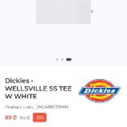 Футболка Dickies с вышивкой - фото 2