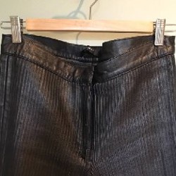 Кожаные брюки Givenchy - фото 4